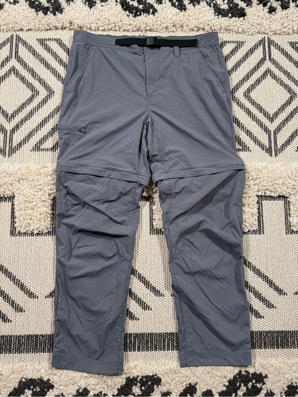 Men’s Marmot M12585 Arch Rock Convertible Pants Size 38